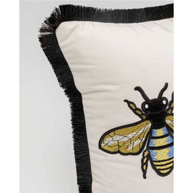Decorative cushion Bees White, 50x30cm