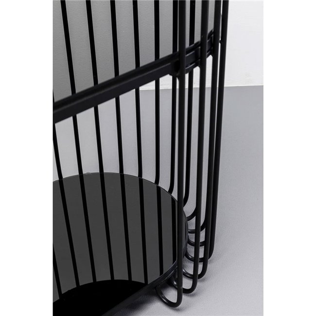 Console Wire, black, H78x81x37cm