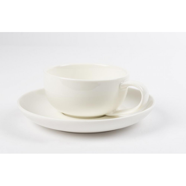 Kavos puodelis COSTA su lėkštute, 150ml, H-4cm, D-8.5cm, D14cm