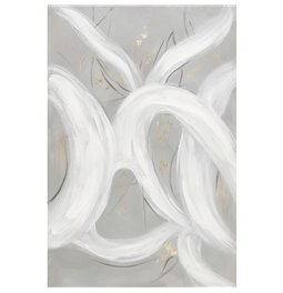 Картина White composition, 80x120cm