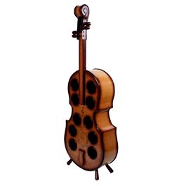 Wine rack Violin, 48.5x18x134.5cm