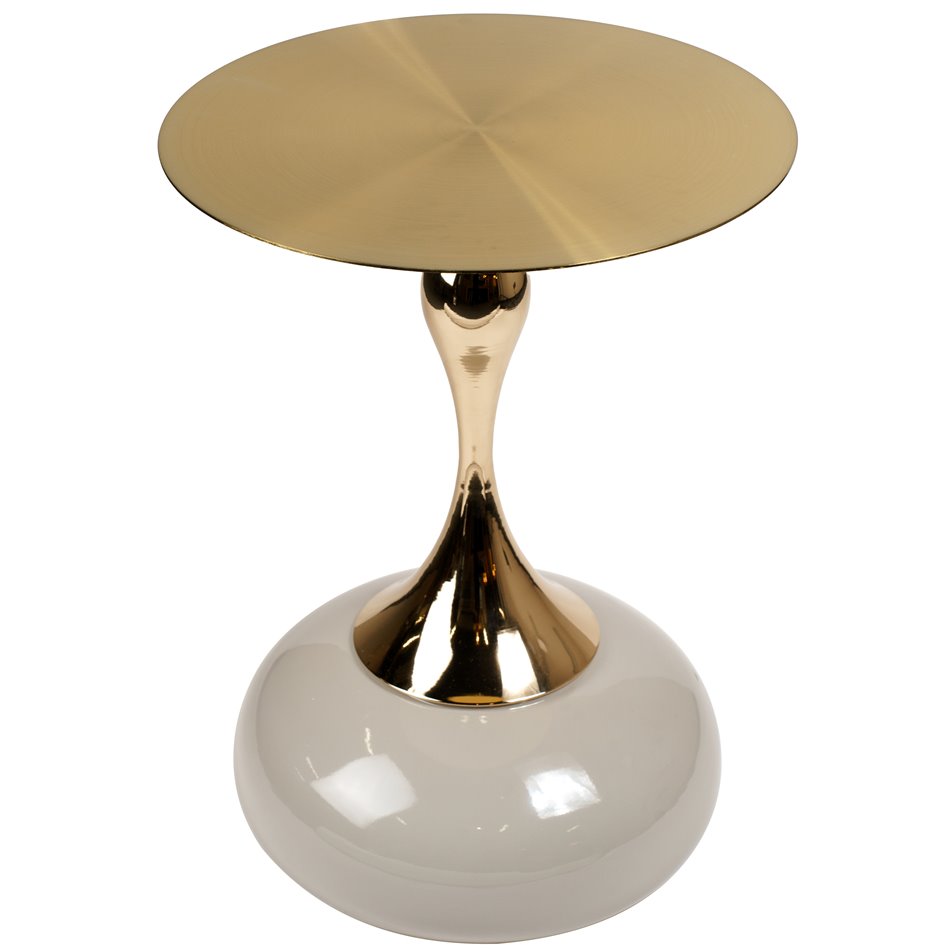 Side table Jarvso 1, metal, D40xH55cm