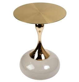 Side table Jarvso 1, metal, D40xH55cm