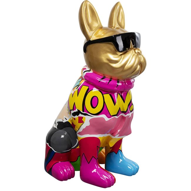 Deco figurine Graffiti Dog, H152x69x102cm