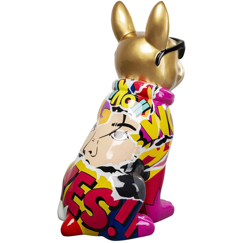 Deco figurine Graffiti Dog, H152x69x102cm