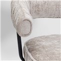Dinner chair Arabella, swivelling 180, grey, H58x78x57cm, seat height 50cm 