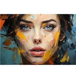 Paveikslas Beauty with Splashes of Colour, 80x120cm 