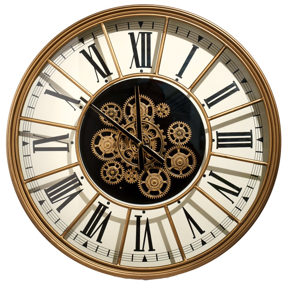 Wall clock Karro, D60x8.5cm