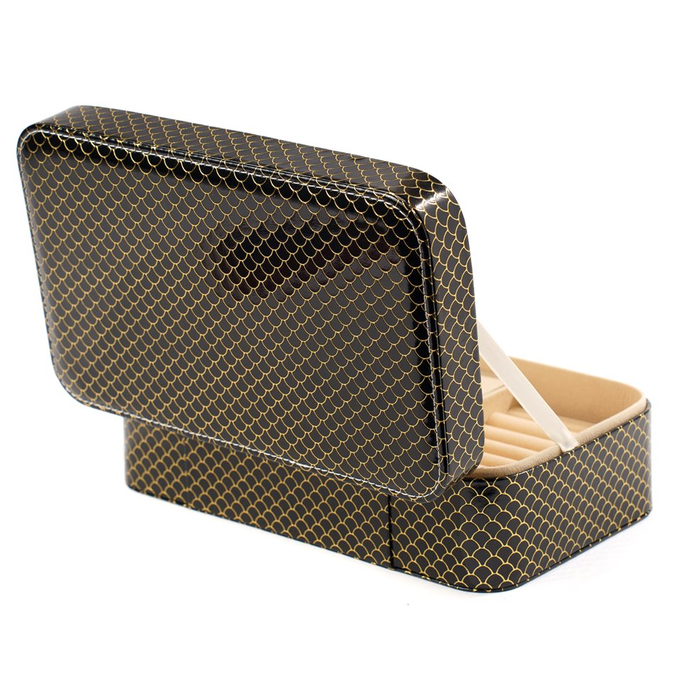 Jewelry Box Callera, black, 25x15x8cm