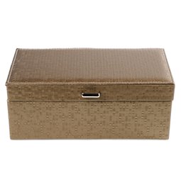 Papuošalų dėžutė Callera, taupe, 25x13x10cm