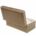 Jewelry box Callera, taupe, 25x13x10cm