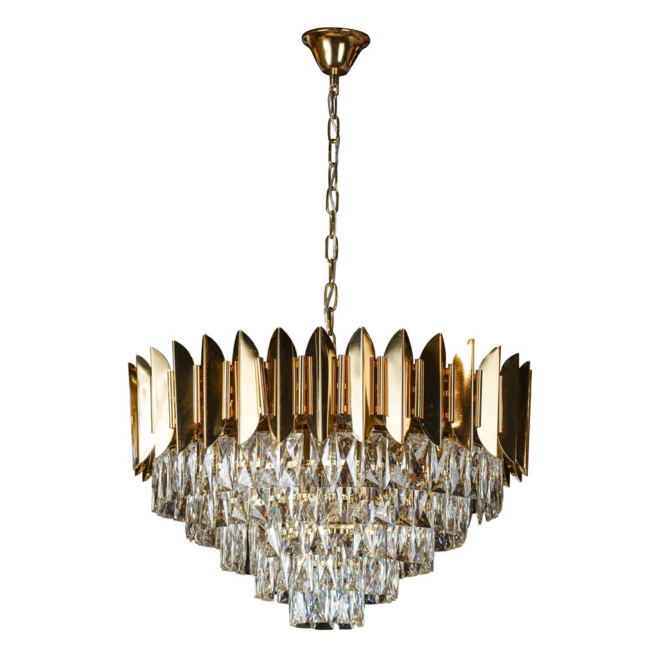 Люстра Yesos, H42-100cm, D60cm, E14 16x40W(MAX)