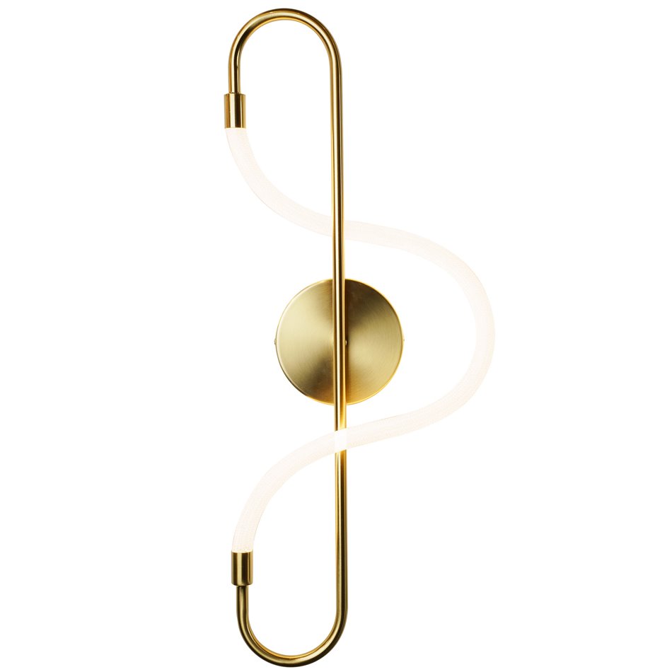 Wall lamp Modena BS, brass, H59x23x9cm, LED 10W, 3000K, 550lm