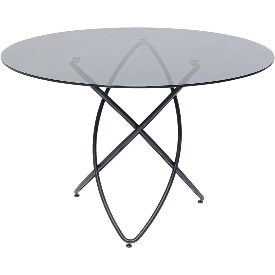 Table Molekular, black, H76x D120cm