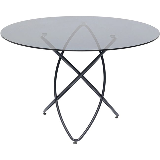 Table Molekular, black, H76x D120cm