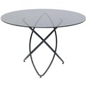 Table Molekular, black, H76x D120cm