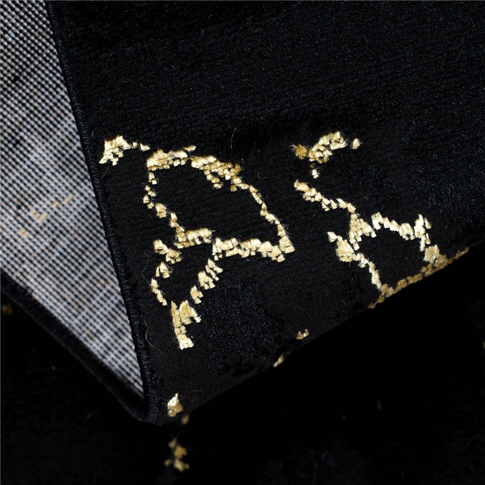 Carpet Larmaris, nero, 80x300cm