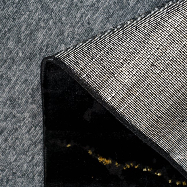 Carpet Larmaris, nero, 80x300cm