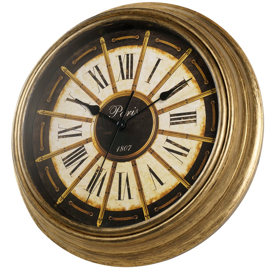 Wall clock Zadary, D30.5x4.5cm