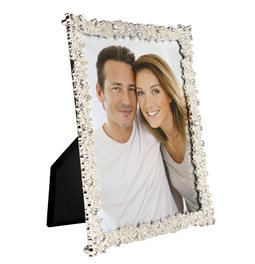 Photo frame Madeira, sidabro spalvos, metalas, 13x18cm