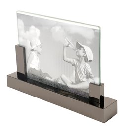 Nuotraukų rėmelis Malme, juodos spalvos, metalinis, 15x10cm