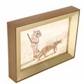 Photo frame Marko, gold color, 18x13cm