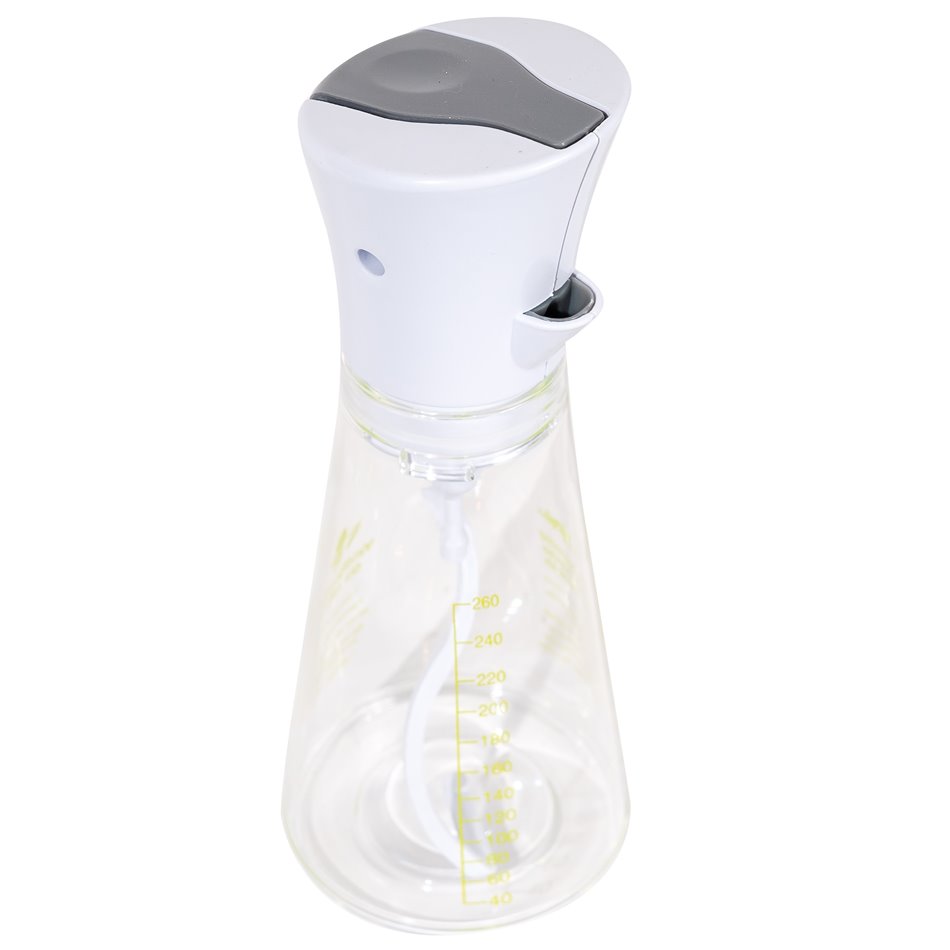 Salad dressing shaker, 0.26L, H19.5x7.5x7.5cm