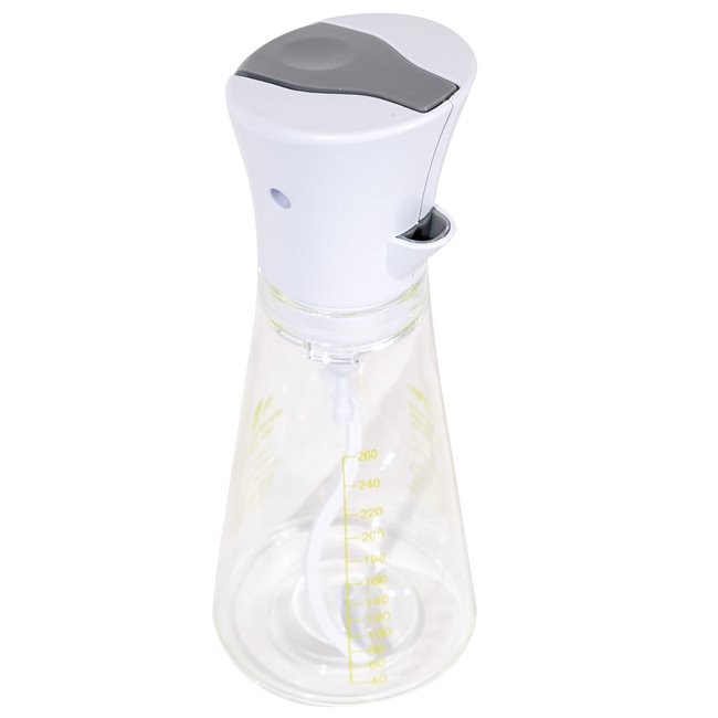 Salad dressing shaker, 0.26L, H19.5x7.5x7.5cm