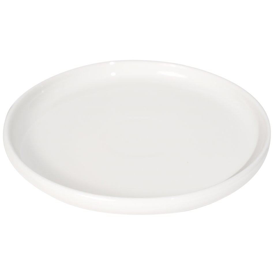 Dessert plate Nora, white, H2.5 D21cm