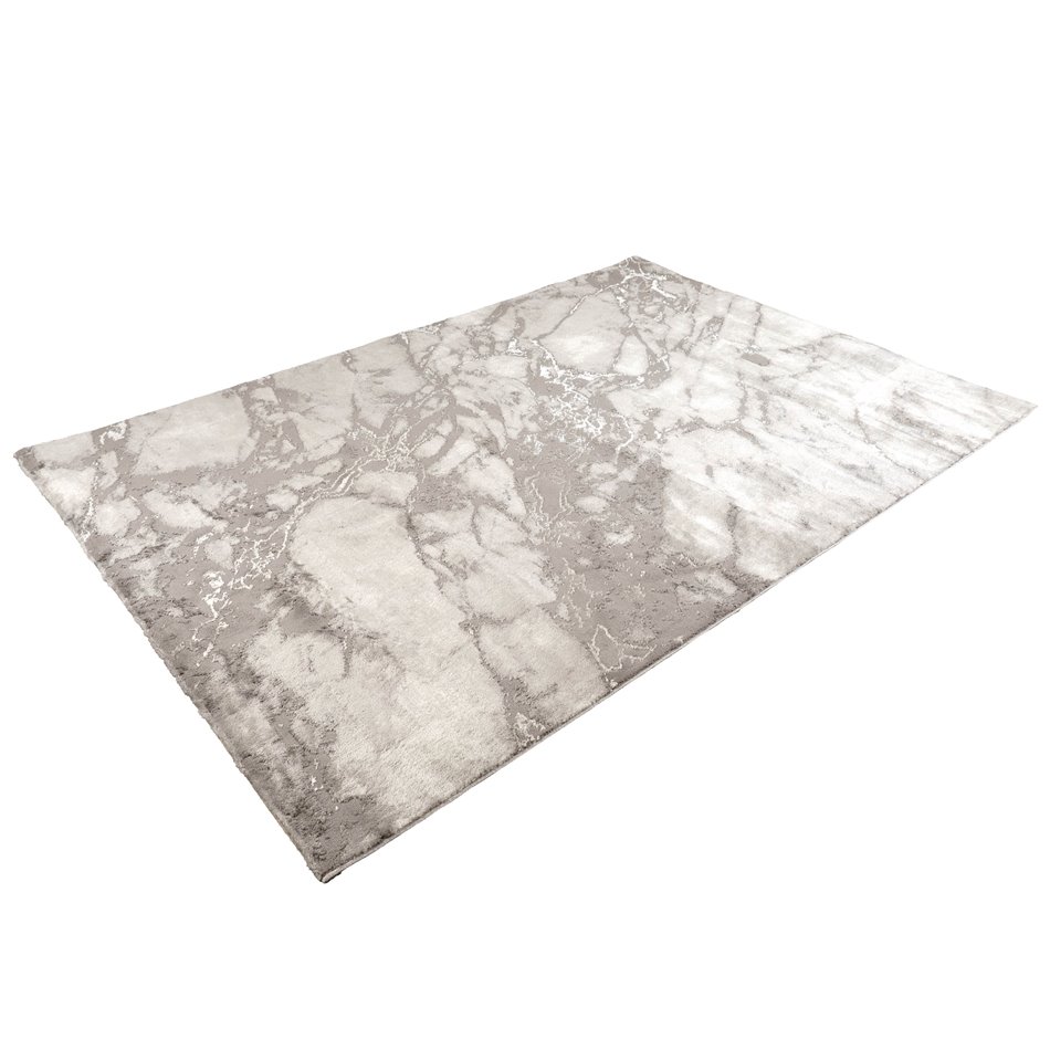 Carpet Larmaris, gray/silver color, 160x230cm