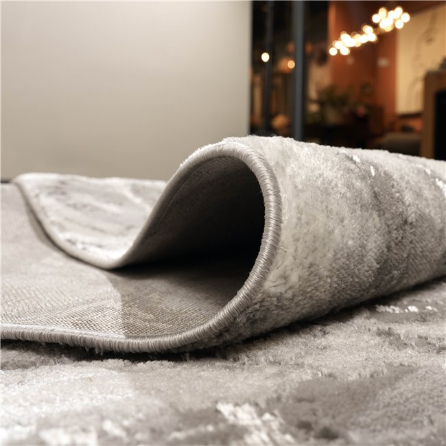 Carpet Larmaris, gray/silver color, 160x230cm