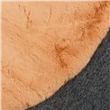 Carpet Laheaven, peach color, D120cm