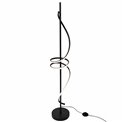 Floor lamp Moden1A, black,  H123cm, D20cm, LED 24W, 3000K
