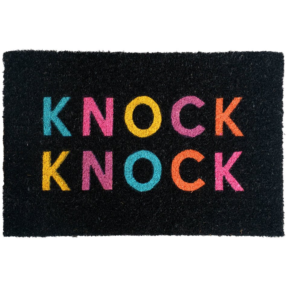 Door matt Knock, coconut, 60x40cm