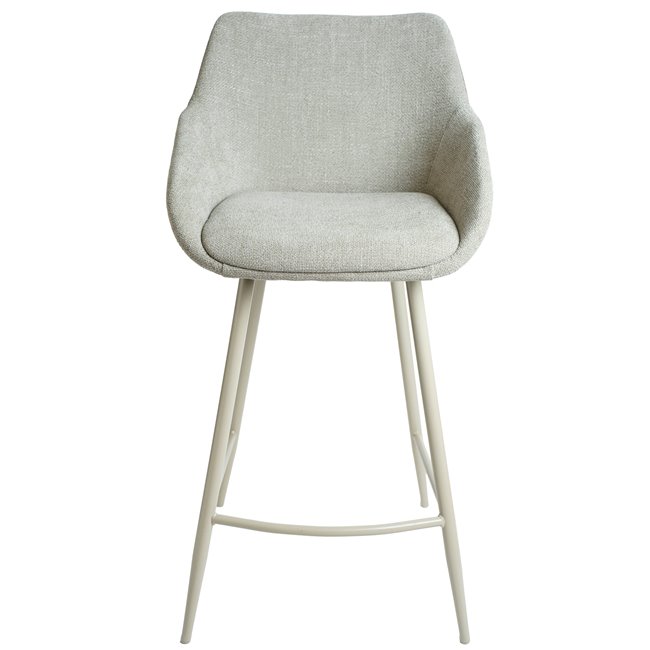 Барный стул Severin 2546-4, светло-серый, H96x54x51cm, высота сиденья 68cm