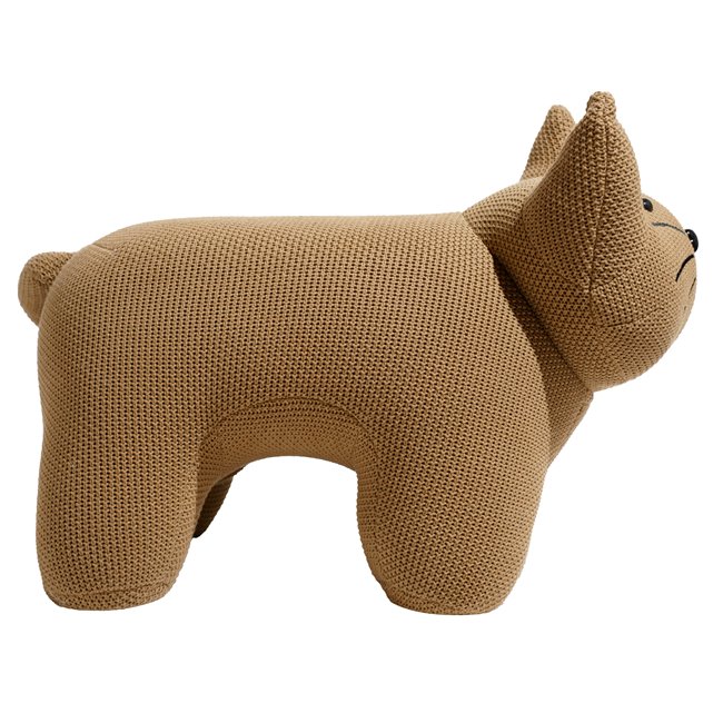 Kids bench Elephant, coffee color, H51x67x38cm, set H38cm