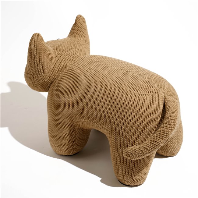 Kids bench Elephant, coffee color, H51x67x38cm, set H38cm