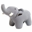 Kids bench Elephant, grey, H47x80x39cm, seat height 39cm