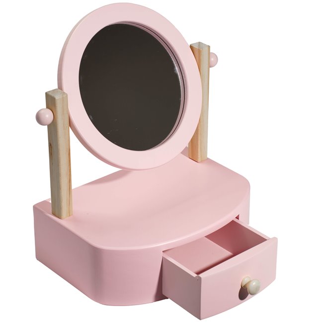 Dressing set with mirror, 22x17,5xH28cm