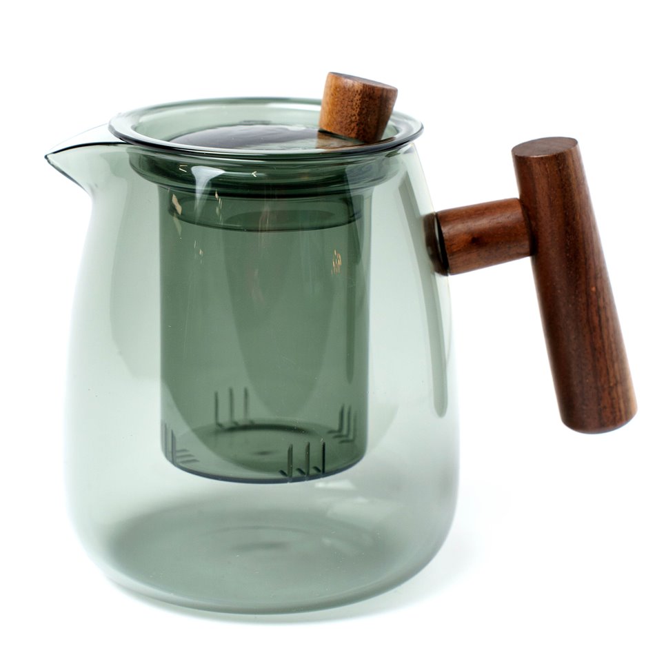 Чайник TWIS, стекло, 800ml, H14x16x11см