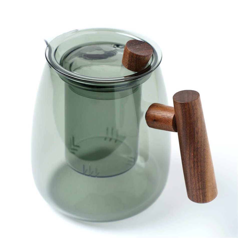 Чайник TWIS, стекло, 800ml, H14x16x11см