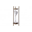 Hour glass Sandtimer, 5 min., brass, 7x7x19.5cm