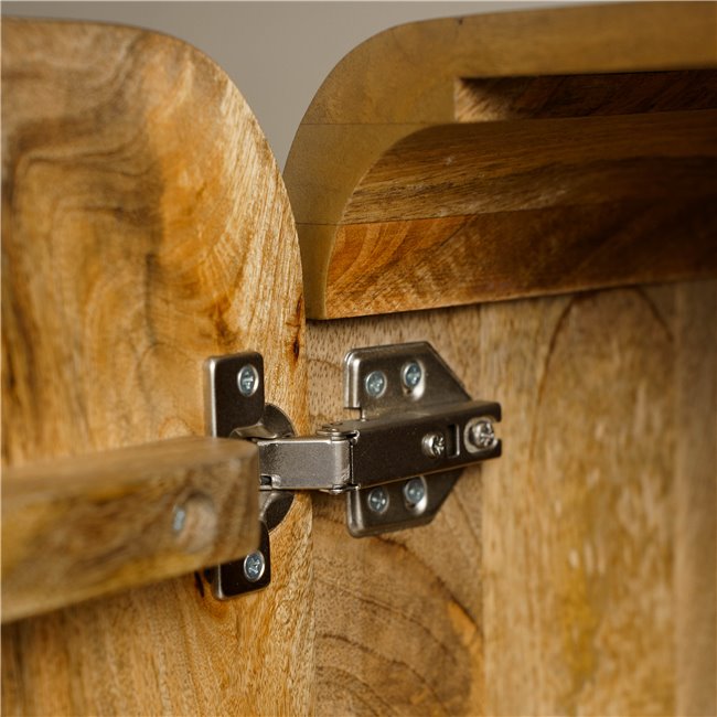 Буфет Drone Compact, манговое дерево/MDF, коричневый, H75x81x38cm