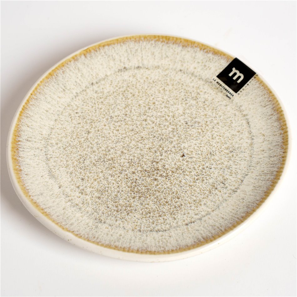 Dessert plate Calobra, creme, D16.6cm