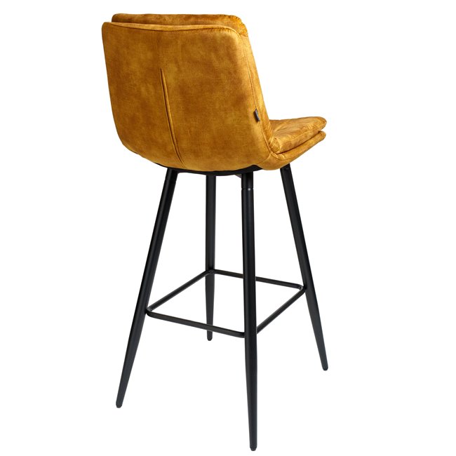 Барный стул Timolin 14, цвет золото, H95x62,5x47,5 см, высота сиденья 77,5 см