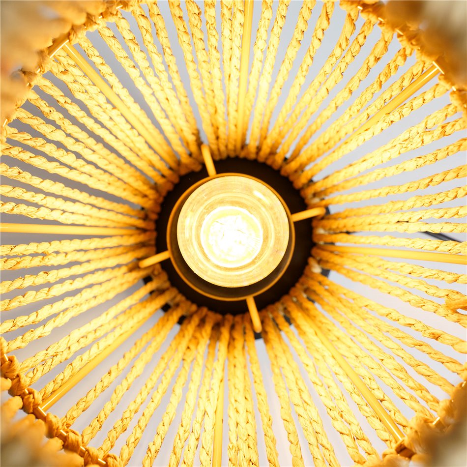 Table lamp Aissa, beige, H32cm D19cm, E27, 40W(MAX)