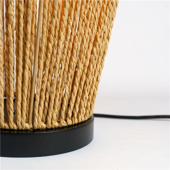 Floor lamp Aissa, beige, H83cm D30cm, E27, 40W(MAX)