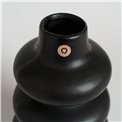 Vase Chlohilde, black, H25cm, D15.2cm