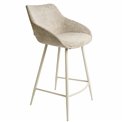 Bar chair Severin 18, beige, H96x54x51cm, seat height 68cm