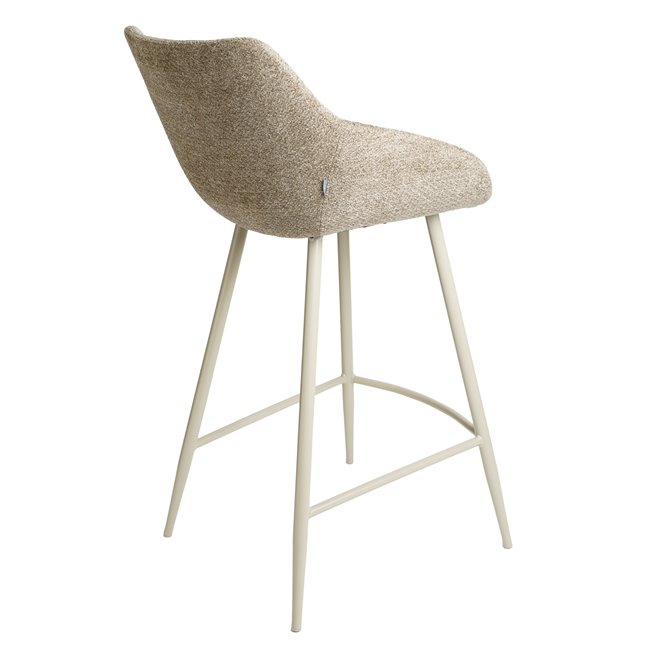 Bar chair Severin 18, beige, H96x54x51cm, seat height 68cm